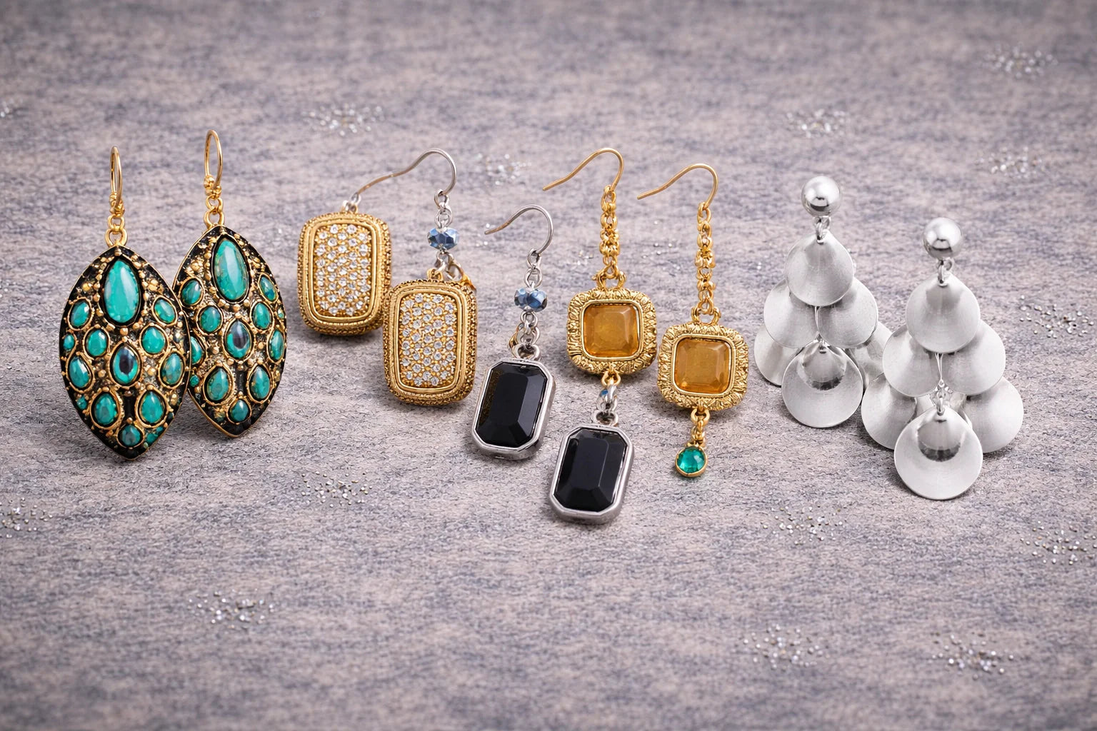 Earrings/Square Earrings