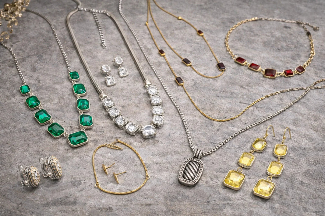 Two Tone with Cable Necklace