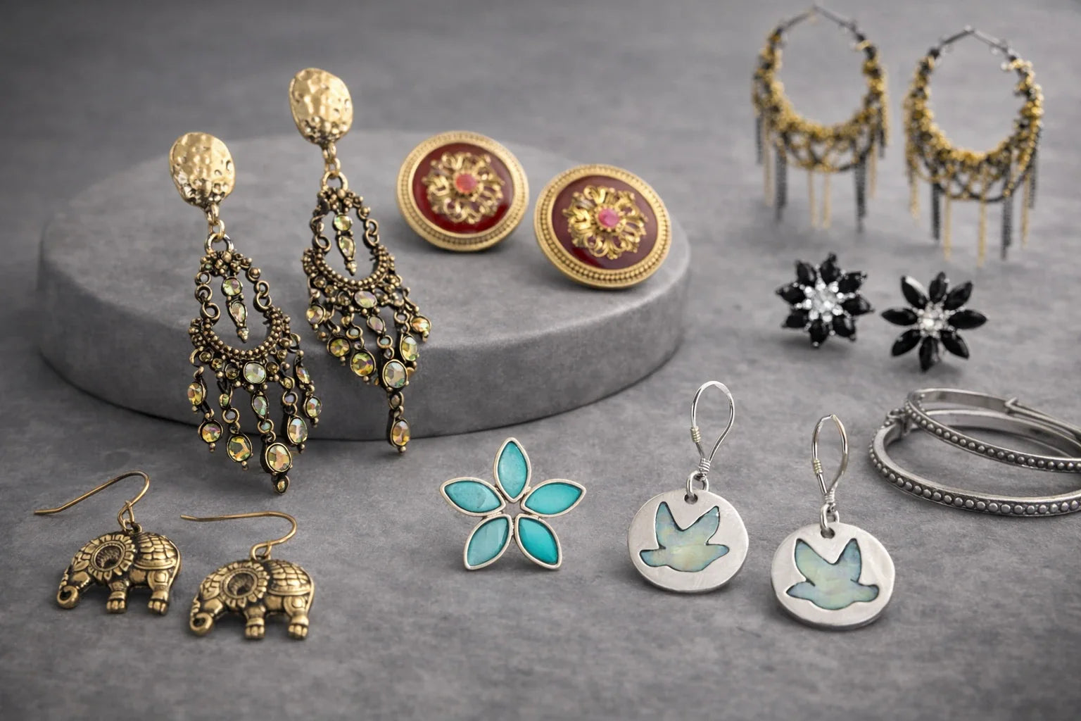 Earrings/Emblem Earrings/Animal Earrings