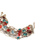 GOLD OX RED GREEN MIX Beautifully Designed Ethnic Bracelet