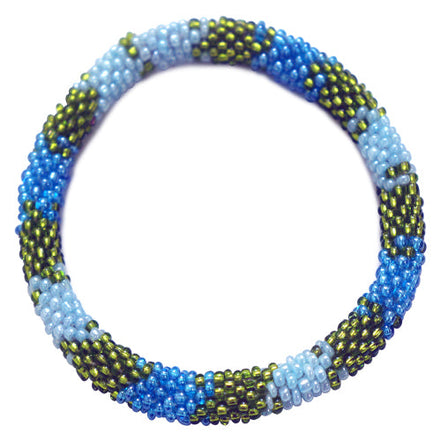 MULTI COLOR TURQUOISE AND GREEN BRACELET  #BR78720_TQ-GRN (RE2)