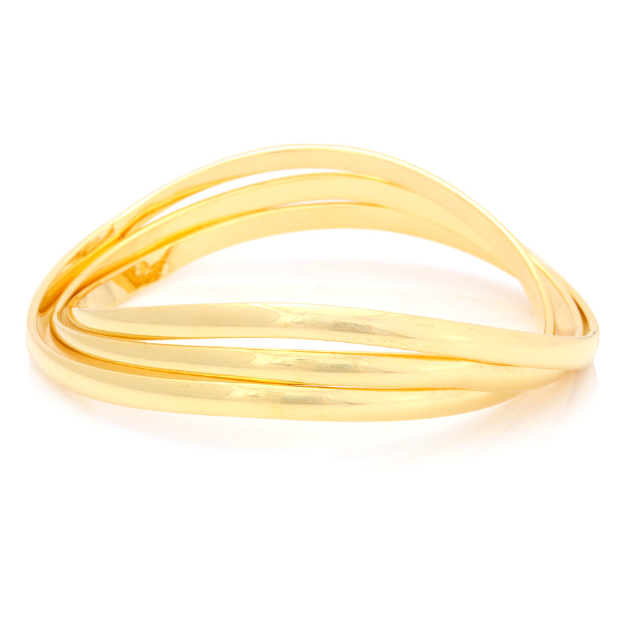 HB403-3 INTER LOCK BRACELET ASSORTED (DF3-4)