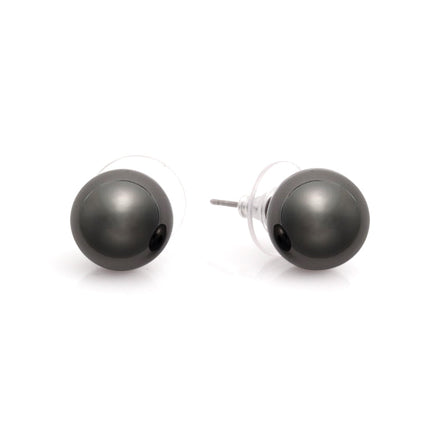 Hematite-Tone Earrings