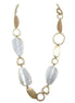 GOLD NATURAL NECKLACE  #FW1202334 (JF4)