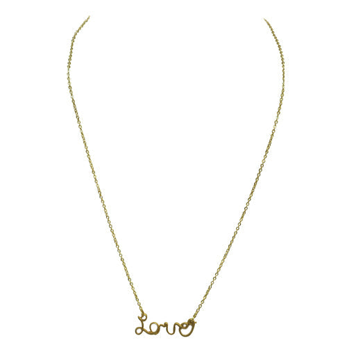 GOLD NECKLACE  #SQWSN19743_GLD (RD23)