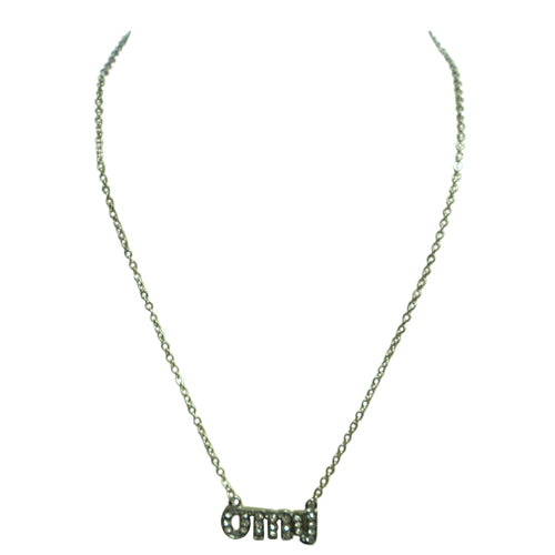 RHODIUM CRYSTAL NECKLACE  #SQWSN20261-1_RHOD (RC22)