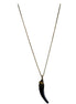 GOLD BLACK NECKLACE  #FW1202767