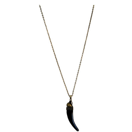 GOLD BLACK NECKLACE  #FW1202767