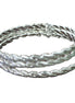 SILVER BANGLES  #FW1202833 (BE1)