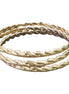 GOLD BANGLES  #FW1202834 (BF1)