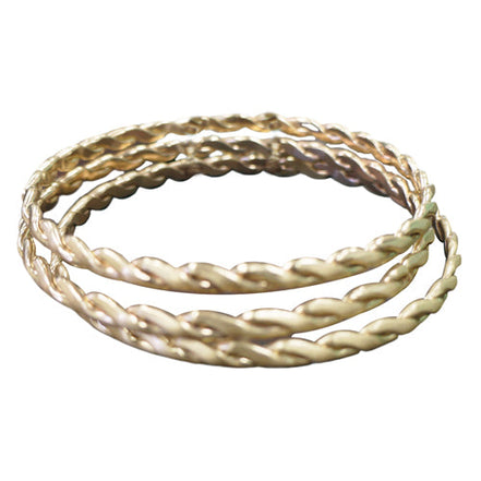 GOLD BANGLES  #FW1202834 (BF1)