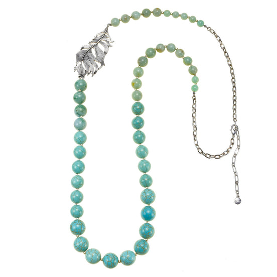 TURQUOISE NECKLACE  #FW1203209