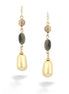 Gold-Tone Beads Earrings