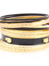 Gold And Black Set Of 11 Bangles