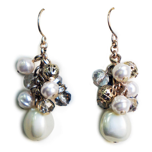 PEARL EARRINGS  #FW1203277 (OF11)