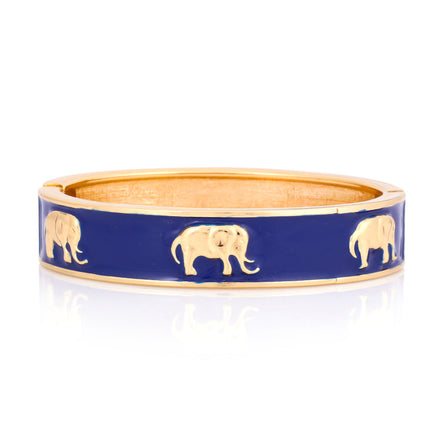 GOLD-NAVY BRACELET  #SA9775_GLD-NAVY (KC5)
