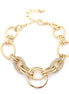 Gold-Tone Crystal Bracelets
