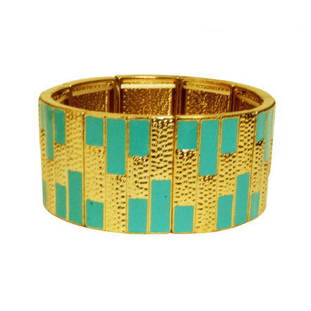 GOLD LT. BLUEBRACELET  #FW1203455 (TF20)