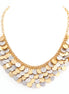 Gold And Silver Metal Necklace
