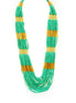 Turquoise beaded indian style necklace