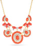 Gold-Tone,Metal,Coral,And,Crystal,Necklace
