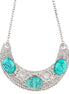 Turquoise And Silver Necklace