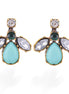Mintcolor Stone And Crystal Earring