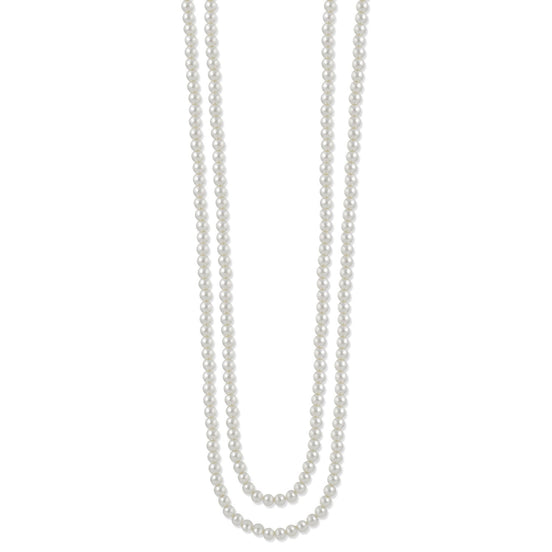 8Mm White Pearl Long Neckalces