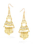 Gold-Tone Chandelier Earrings