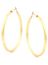 Gold-Tone Hoop Earrings
