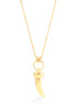 Gold-Tone Pendant Necklace