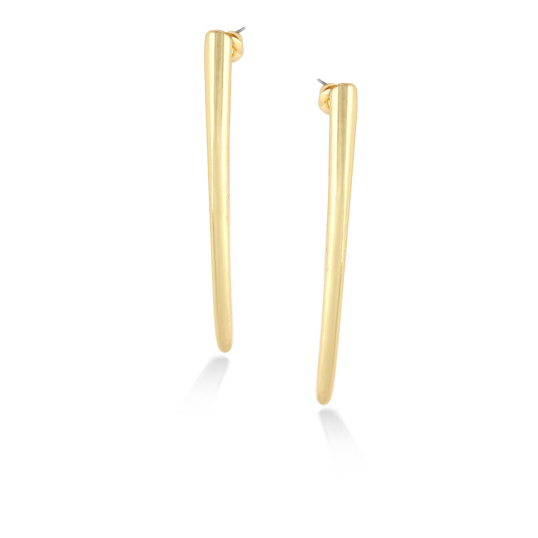Gold-Tone Metal Earrings