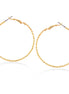 Gold-Tone Metal Earrings