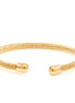 Gold Rope Cuff Bracelet