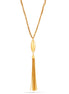 Gold-Tone Metal Multi Layered Chains Adjustable Lobster Claw Closures Necklaces