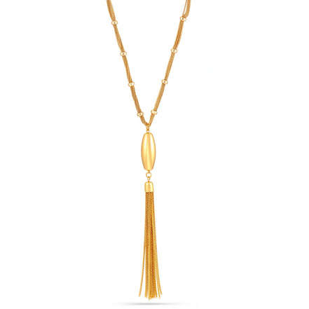 Gold-Tone Metal Multi Layered Chains Adjustable Lobster Claw Closures Necklaces
