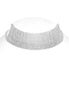 Silver-Tone Metal Rhinestones Crystal Adjustable Lobster Claw Closure Choker Necklaces