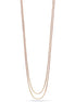 Gold-Tone Metal Light Siam Rhinestones Long Necklaces