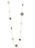Gold-Tone Metal Oxidized Charms  Adjustable Lobster Claw Clousure Neckalces