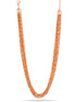 Rose Gold-Tone Metal Multi Layered Chains Adjustable Lobster Claw Closure Necklaces 