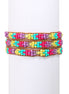 Multi Colored Seed Bead Indian Bracelets