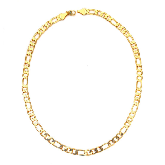 Gold Cuban Link Chain Necklace