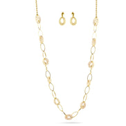 Gold Crystal Wire Mesh Net Tube Collection Necklace Inside Crystal Wire Mesh Adjustable Lobster Claw Closure Necklace For Women