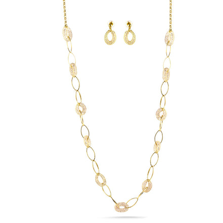 Gold Crystal Wire Mesh Net Tube Collection Necklace Inside Crystal Wire Mesh Adjustable Lobster Claw Closure Necklace For Women