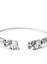 Silver Elephant Cuff Bracelet