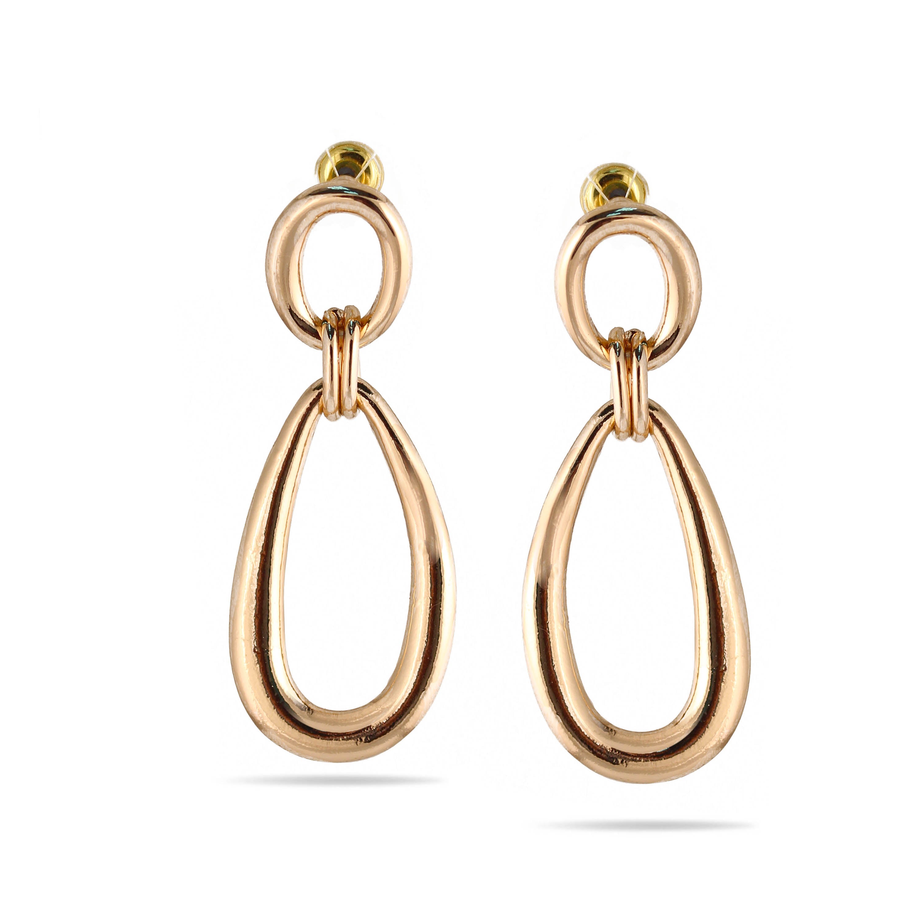 GOLD TEARDROP EARRINGS #SQGN20011003G