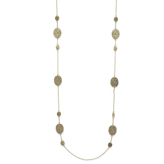 GOLD CHAIN LONG NECKLACE #SQGN20011006G (OC14)