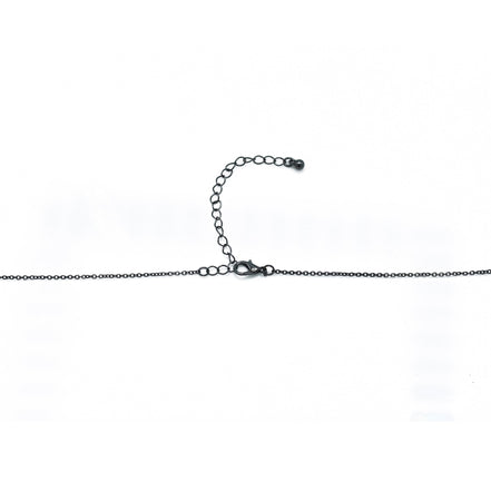 HEMATITE CHAIN LONG NECKLACE # SQGN20011006H