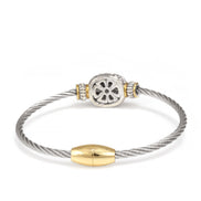 PAVE CRYSTAL CLASSIC CABLE BRACELET93014BR(FC11)