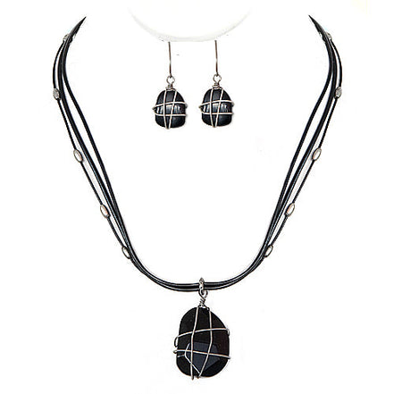WS23090S54 Necklace & Earrings Set